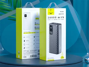 پاوربانک شارژ سریع تایپ سی و یو اس بی کانفلون Konfulon A26Q PowerBank 30000mAh 22.5W