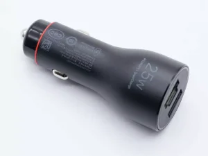 شارژر فندکی تایپ‌سی و یو‌اس‌بی سوپر فست شارژ 25 وات هواوی Huawei 25W all-in-one car charger P0014