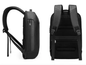 کوله پشتی چرم ضد سرقت لپ تاپ 15.6 اینچ یو اس بی دار بنج Bange BG-6622 Tas Laptop Backpack Kulit Sapi Asli 15.6 Inch