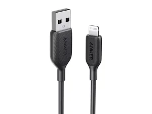 کابل شارژ سریع یو اس بی به لایتنینگ 2.4 آمپر 90 سانتی‌متری انکر Anker Powerline III Lightning Cable A8812H11