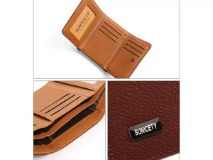 کیف پول مردانه سانی ستی SUNICETI RFID anti-theft men&#39;s leather wallet S3093