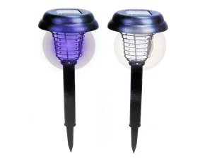 چراغ خورشیدی مخصوص فضای سبز و لامپ حشره کش KOLE Outdoor Garden Solar LED Light And UV Bug Zapper OC-277