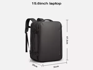 کوله لپ تاپ 15.6 اینچ مسافرتی ضد آب طرح چمدان بنج BANGE BG-1909 Small 35L Backpack Waterproof Traveling Computer Bag