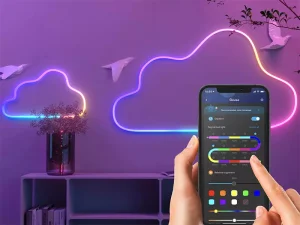 ریسه هوشمند 3 متری گووی Govee Neon LED strip 3m with WiFi APP Control H61A0