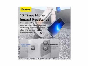 گلس صفحه نمایش آیفون 14 و 14 پرو بیسوس Baseus Tempered Glass Film Iphone 14 /14 Pro SGBL210102