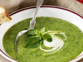 طرز تهیه سوپ اسفناج