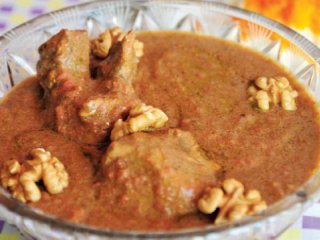 خورش گردو و چغندر