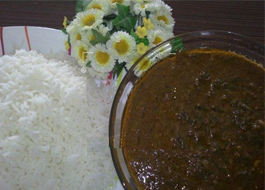 خورشت گردو و اسفناج