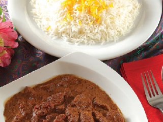 خورش  قارچ و گردو