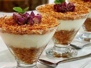 طرز تهیه محلبی + دسر ترکیه ای