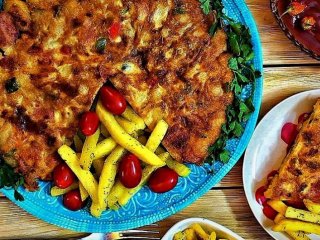 کوکوی ماکارونی + طرز تهیه