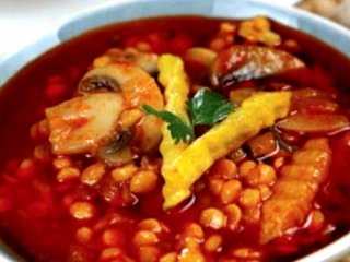 طرز تهیه خورش قیمه با قارچ