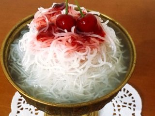 طرز تهیه فالوده شیرازی