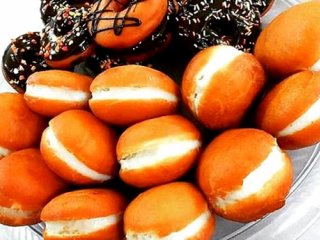 طرز تهیه‌ پیراشکی کرم‌دار؛ بدون فر