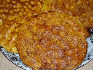 طرز تهیه  نان کولیره ؛ محلی کردستان