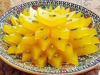 طرز تهیه حلوا مسقطی شیرازی