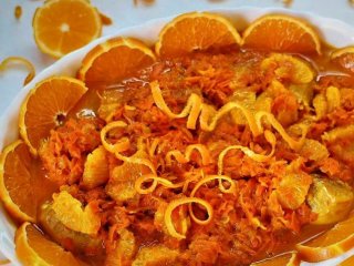 طرز تهیه خورش پرتقال با مرغ و گوشت