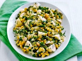 سالاد چینی با سیب زمینی