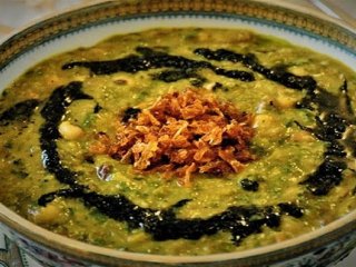 طرز تهیه آش زمستانی با کلسیم فراوان