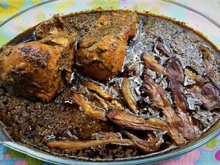 طرز تهیه خورش سبزی فسنجان