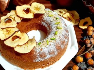 کیک پای سیب خیس + طرز تهیه