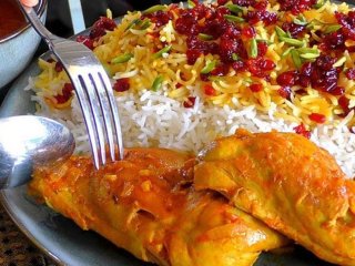 مرغ زعفرانی مجلسی + طرز تهیه