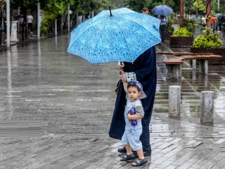 رگبار باران مهمان پایتخت می‌شود