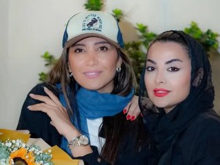 نیکی مظفری، مهمان ویژه نمایش مشترک احمد مهرانفر و مونا فائزپور + عکس