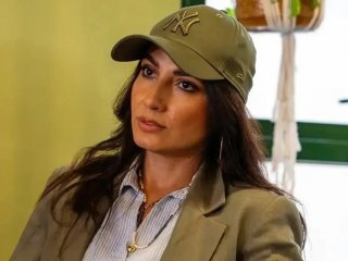 استایل سمیرا حسن‌پور با کلاه کپ در اکران «آدم فروش» در دبی + عکس