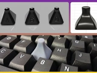 کیبورد مخصوص ناخن بلندها طراحی شد +عکس