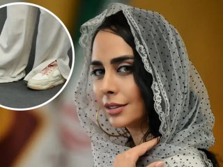 «بیتا عالمی» با شلوار گشاد و کفش کتانی (عکس)