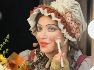 قاب آخر بهنوش طباطبایی در آینه؛ تمدید گریم نانسی برای آخرین اجرا (+عکس)