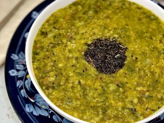 طرز تهیه آش برنج و عدی ؛ یک غذای فوری و ارزان