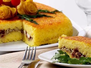 طرز تهیه ته چین مرغ و قارچ با پلوپز