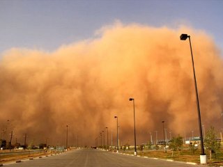 هشدار طوفان خاک در ۲۴ استان