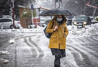 بارش باران و برف در این ۵ استان