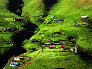 تصاویری دیدنی از جاده اسالم به خلخال