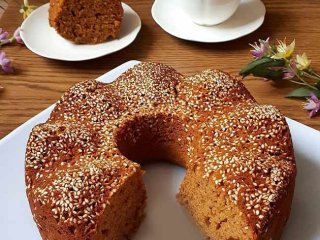 طرز تهیه کیک شیره انگور، یک عصرانه مقوی و سالم