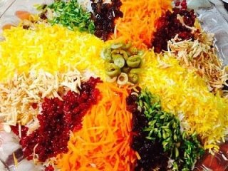 طرز تهیه پلو هفت رنگ ؛ یک غذای خوشرنگ و مجلسی