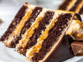 طرز تهیه کیک اسنیکرز