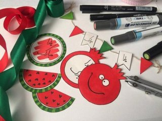 ایده های جالب برای کاردستی شب یلدا