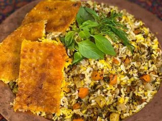 طرز تهیه شلغم پلو پاییزی