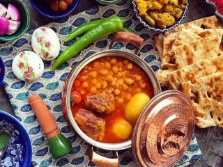 طرز تهیه آبگوشت قهوه‌خانه‌ای