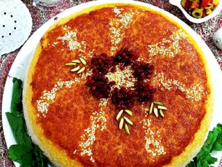 انواع ته چین سیب زمینی