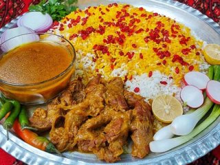 طرز تهیه چلو گوشت رستورانی