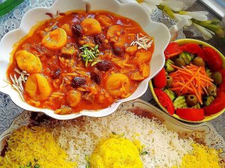 طرز تهیه خورش قیمه با بِه