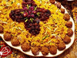 طرز تهیه قنبر پلو