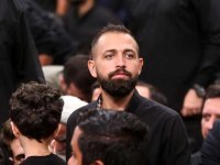 محسن افشانی و جواد قارایی در دیدار امروز با رهبر انقلاب +  عکس