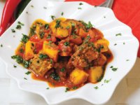 خوراك گوشت بره