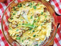 املت قارچ و پيازچه